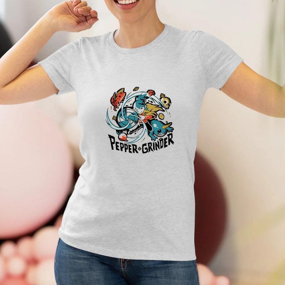 Pepper Grinder Drill Rush Cute Girl Tshirt